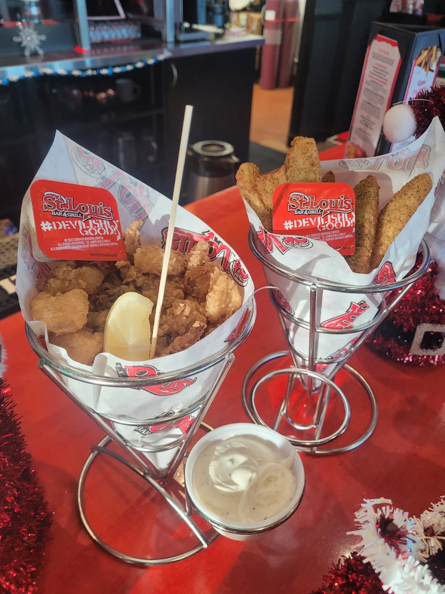 Calamari and Deep Fried Pickles