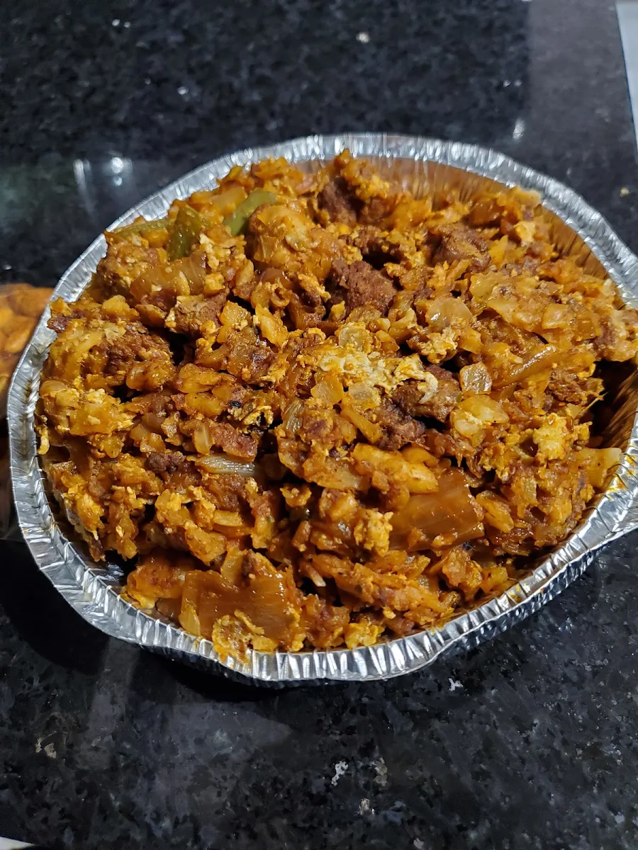 Chilli Chicken Kothu