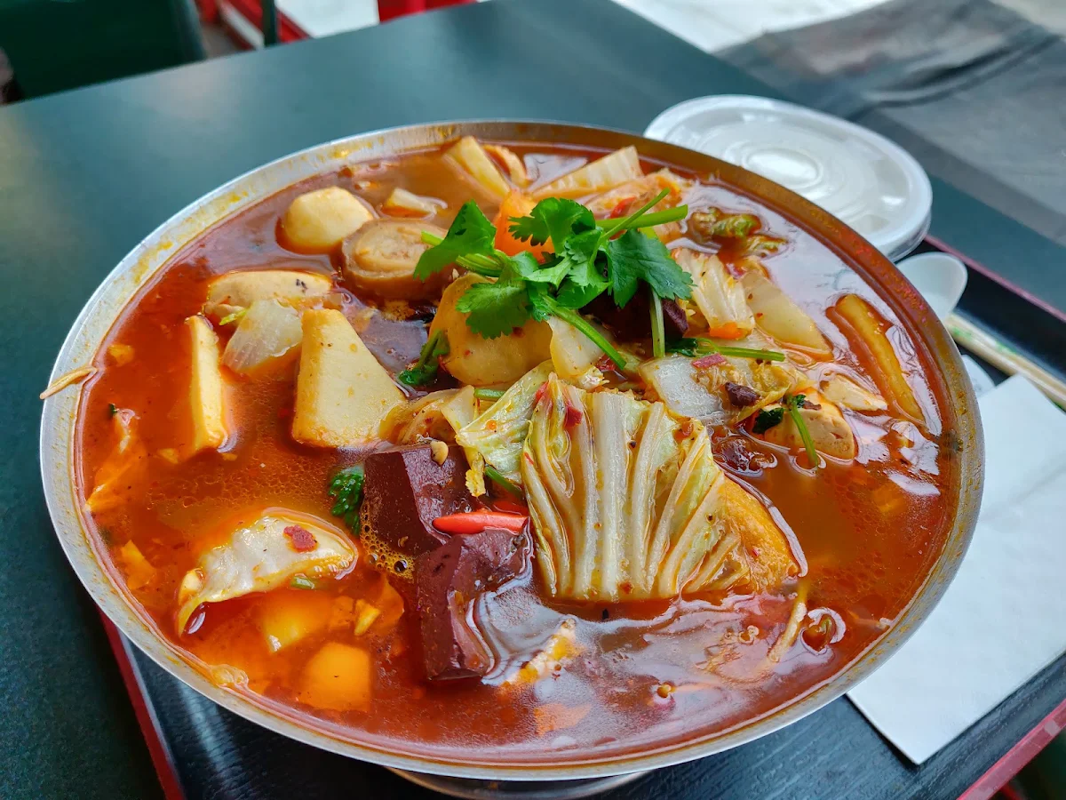 Deluxe Spicy Tofu Hot Pot