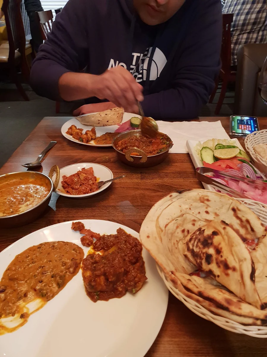 Dal Makhani and Chicken Tikka Masala