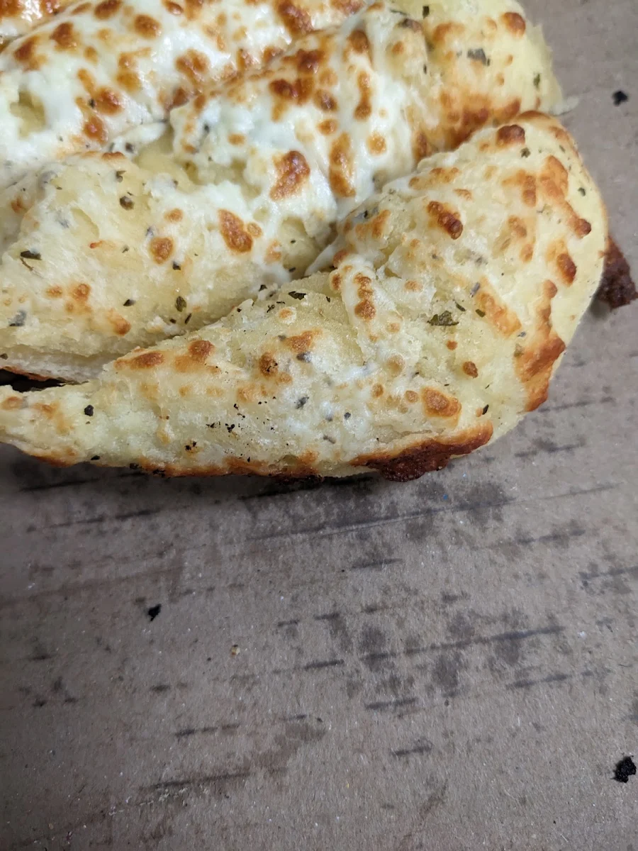 Half Moon Cheesy Bread
