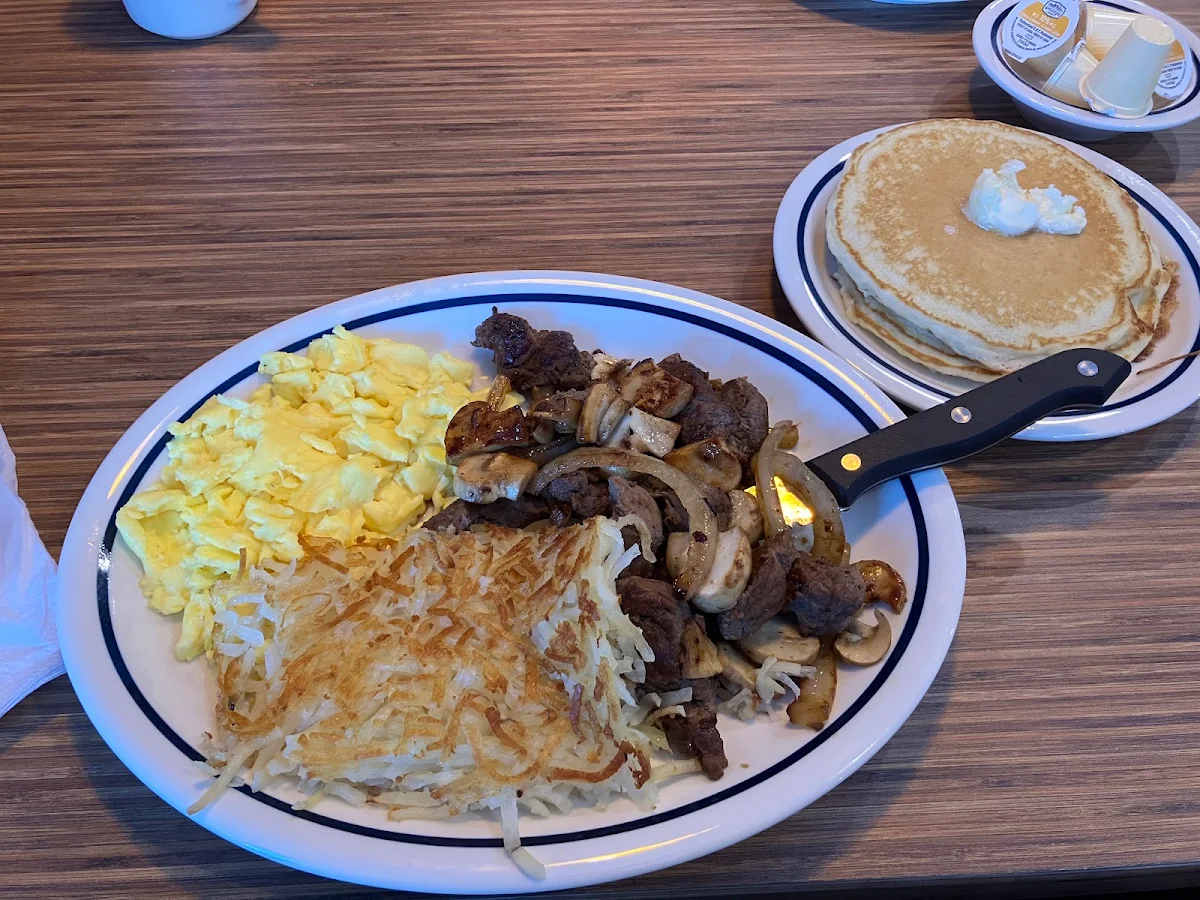 Happy Face Pancake Combo
