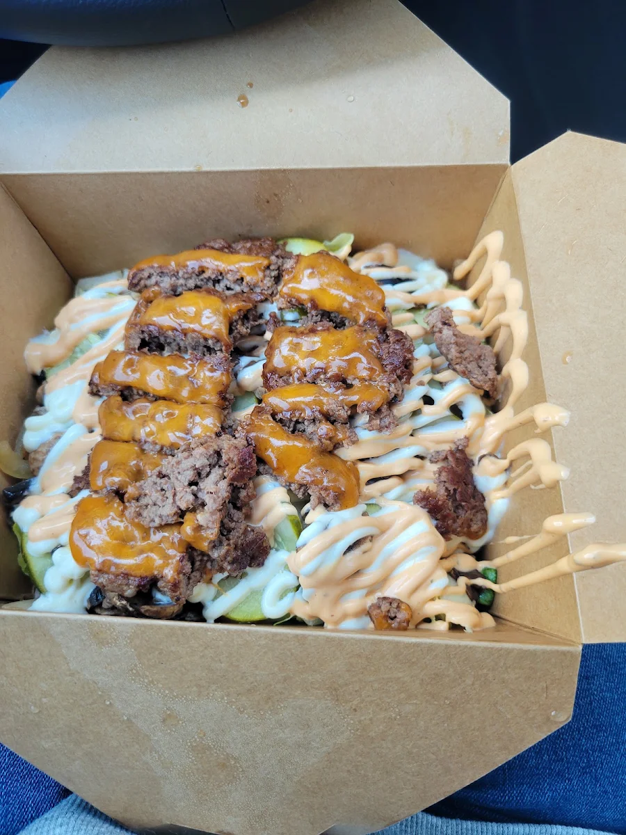 Cheese Burger in a Box