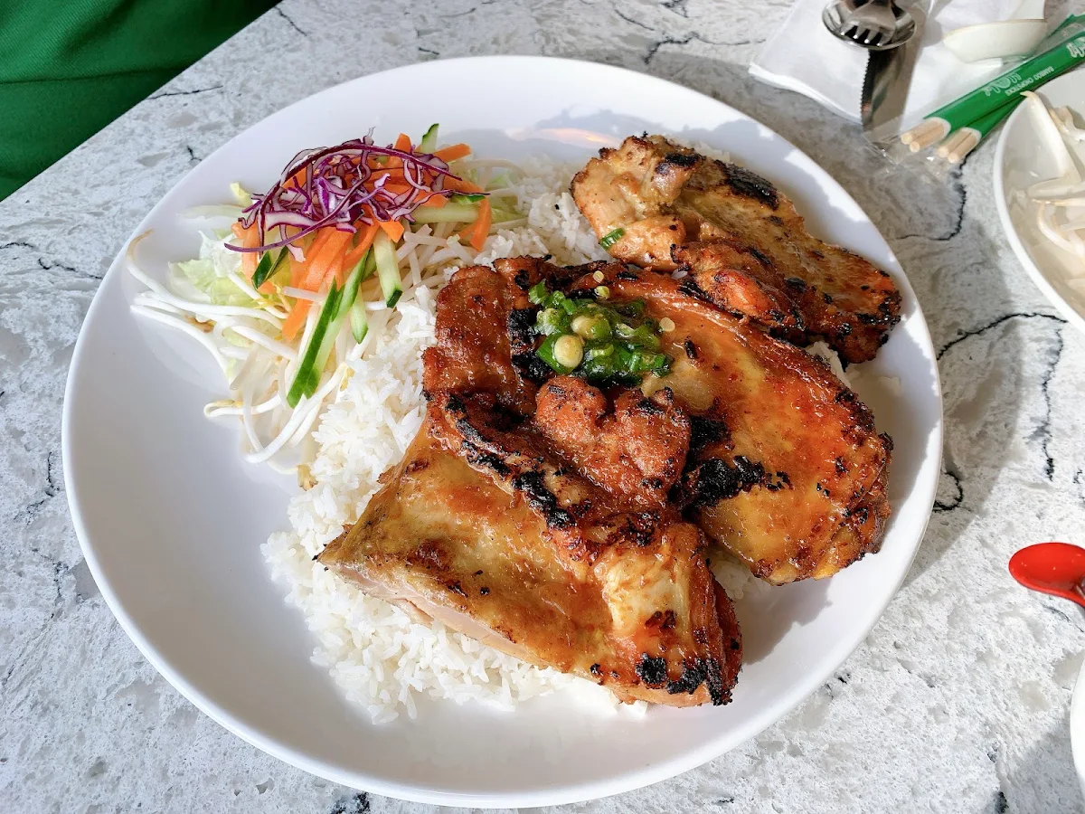 Charbroiled Lemongrass Pork Chop