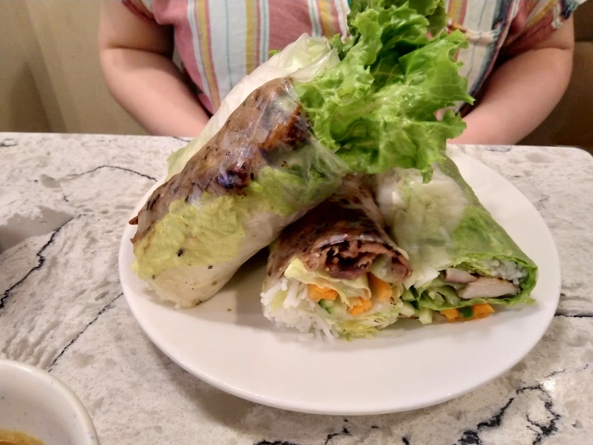 Salad Roll Grilled Pork Salad Roll Grilled Chicken