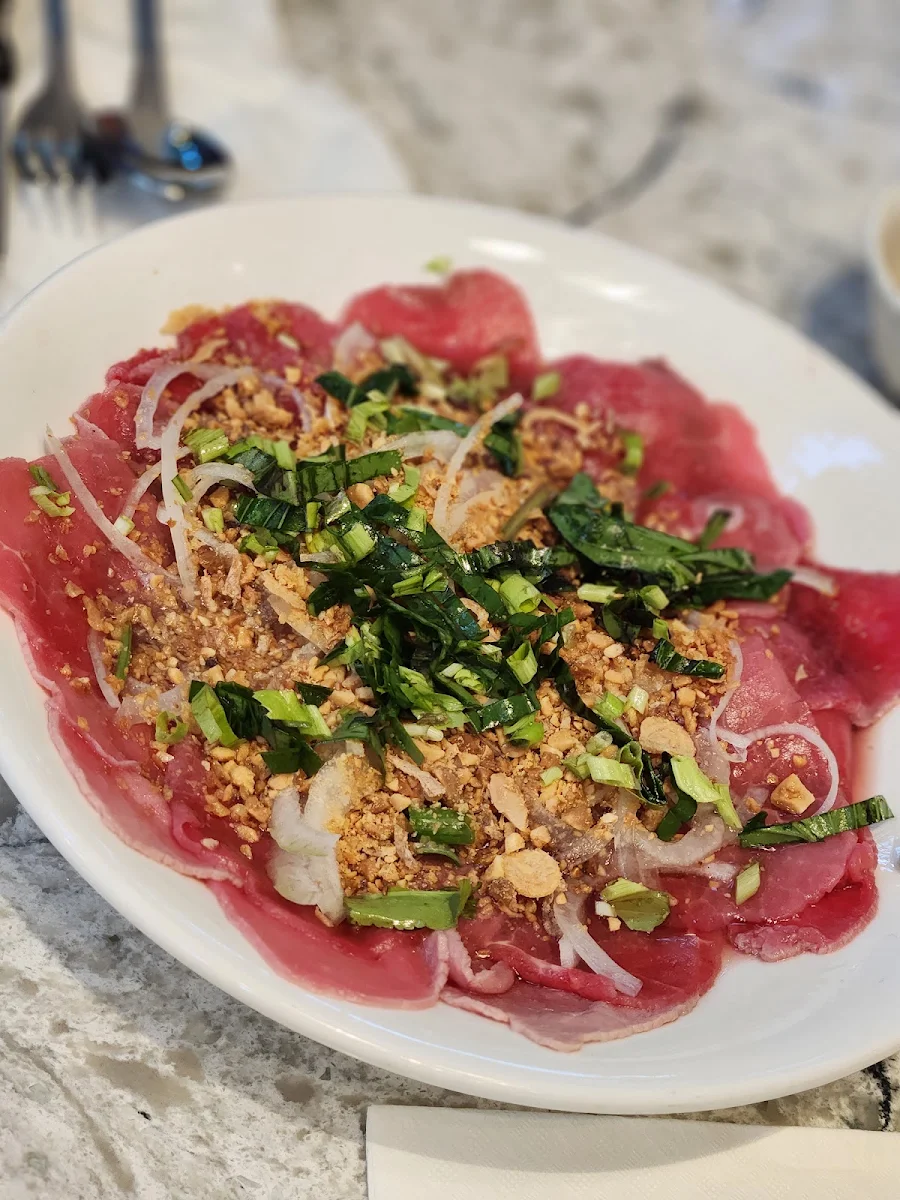 Vietnamese Beef Carpaccio