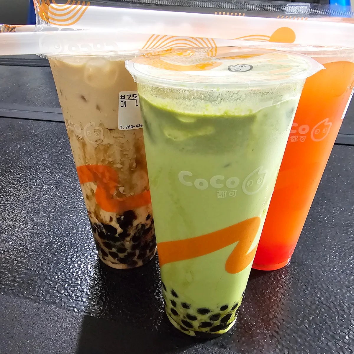 Brown Sugar Milk Tea Matcha Milk Tea