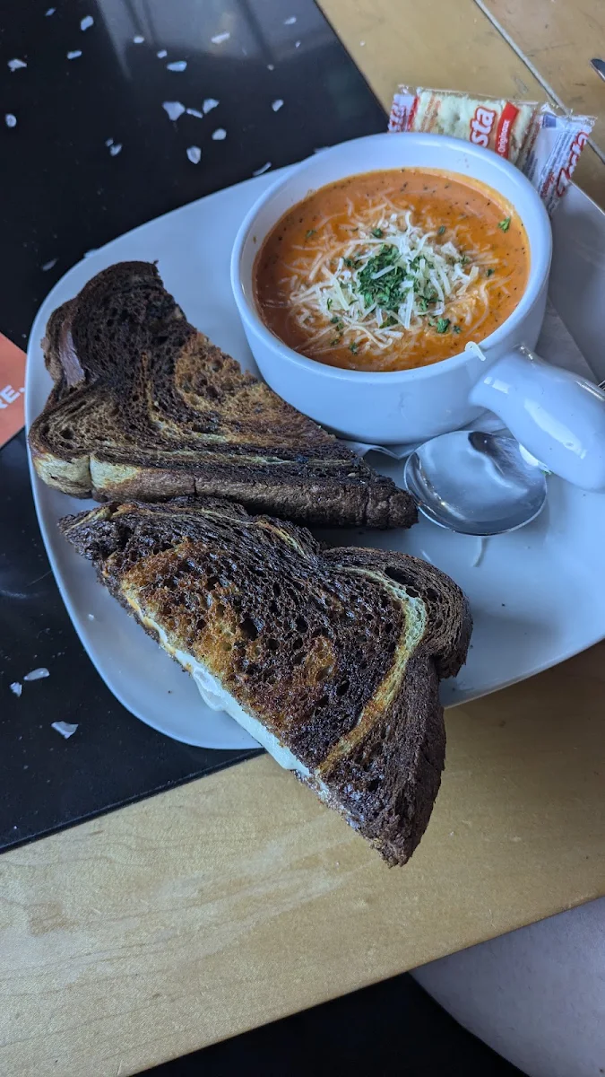 Grilled Cheese & Tomato Soup