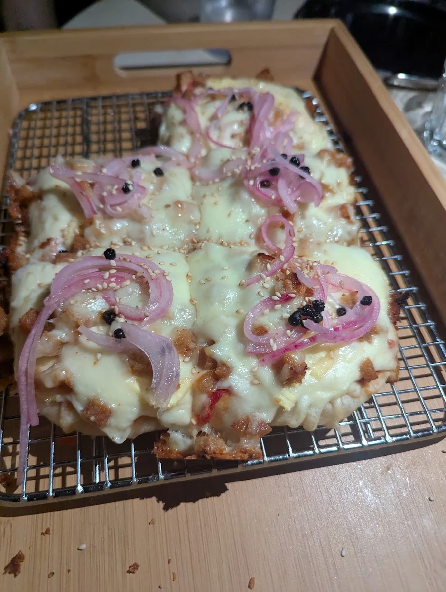 Nem Nuong & Pineapple Pizza