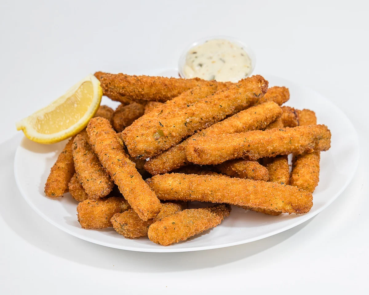 Breaded Pickle Spears, Original Willy's Pizza