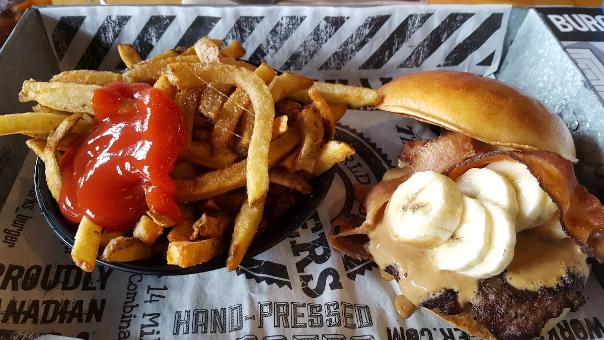 Peanut Butter and Bacon Burger
