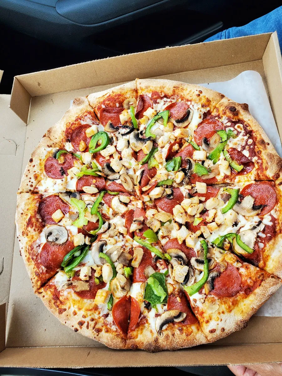 Loaded Toppings Pizza Yummmm