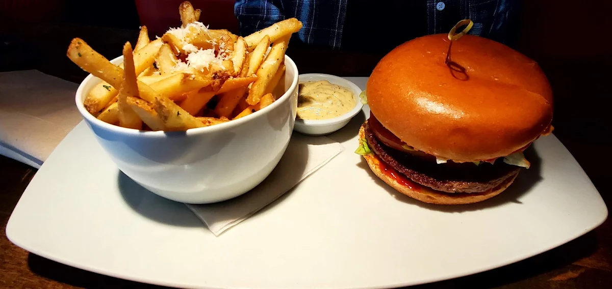 Bacon Cheese Mushroom Burger