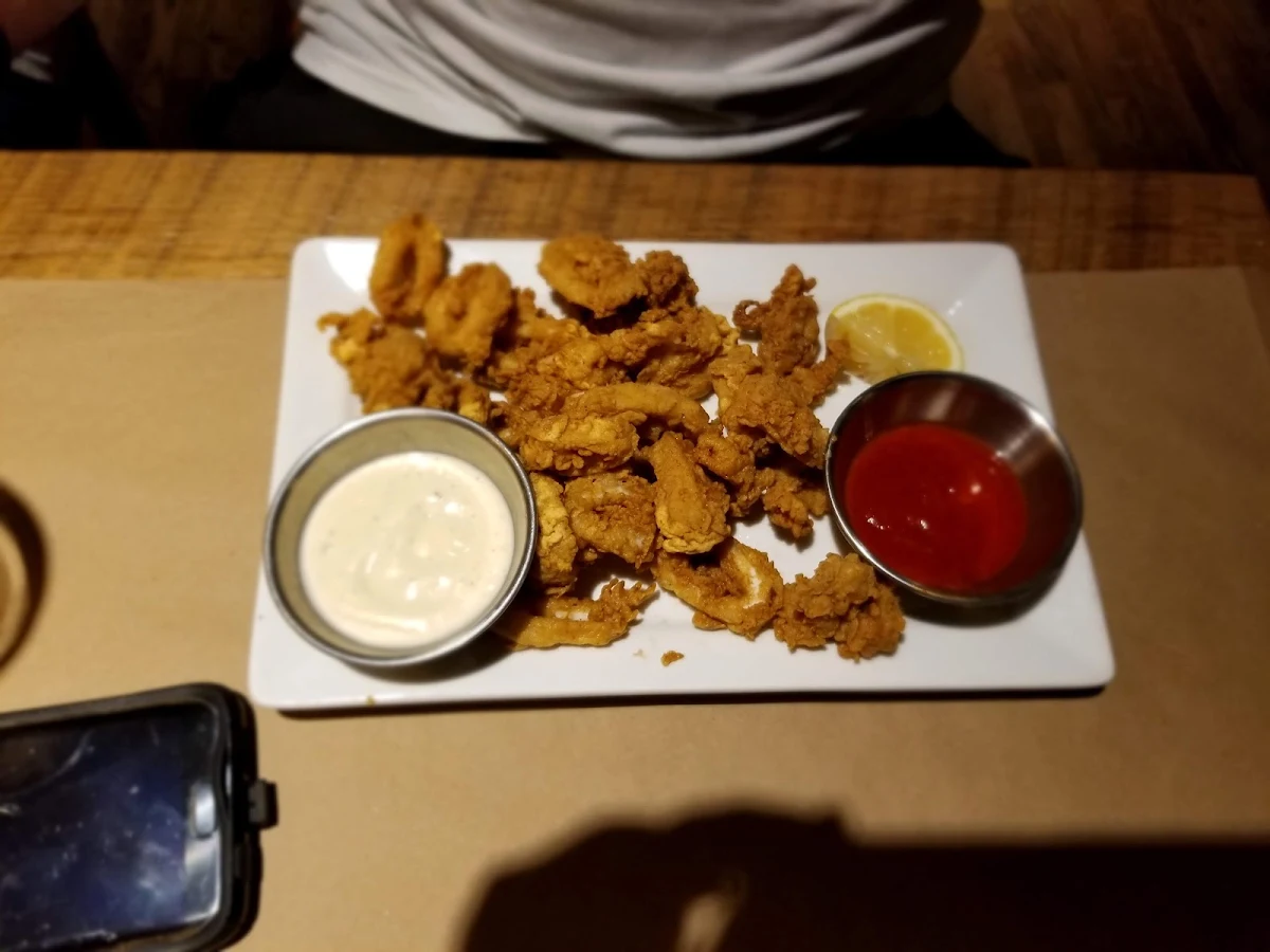 Golden Fried Calamari