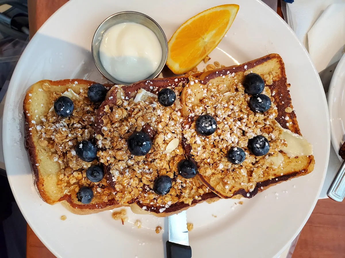 Brie & Blueberry French Toast