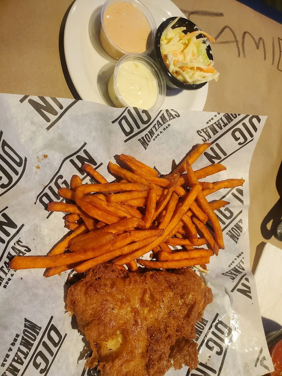 Fish & Sweet Potato Fries