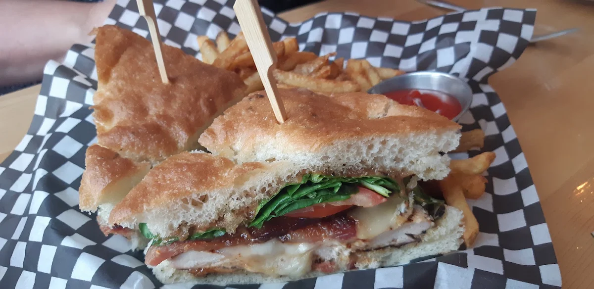 Black Garlic Clubhouse Sandwich