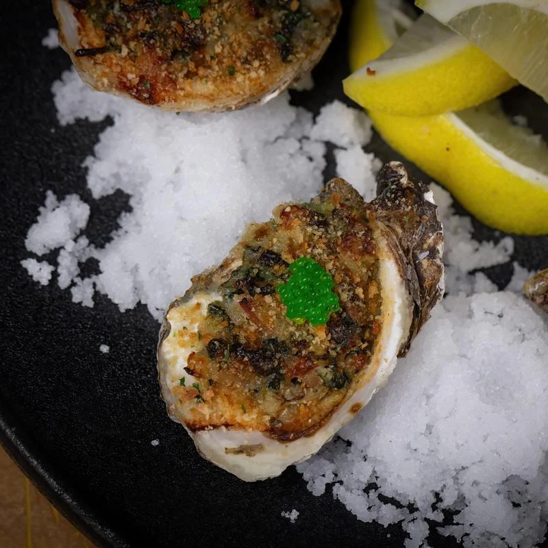 Oysters Rockefeller