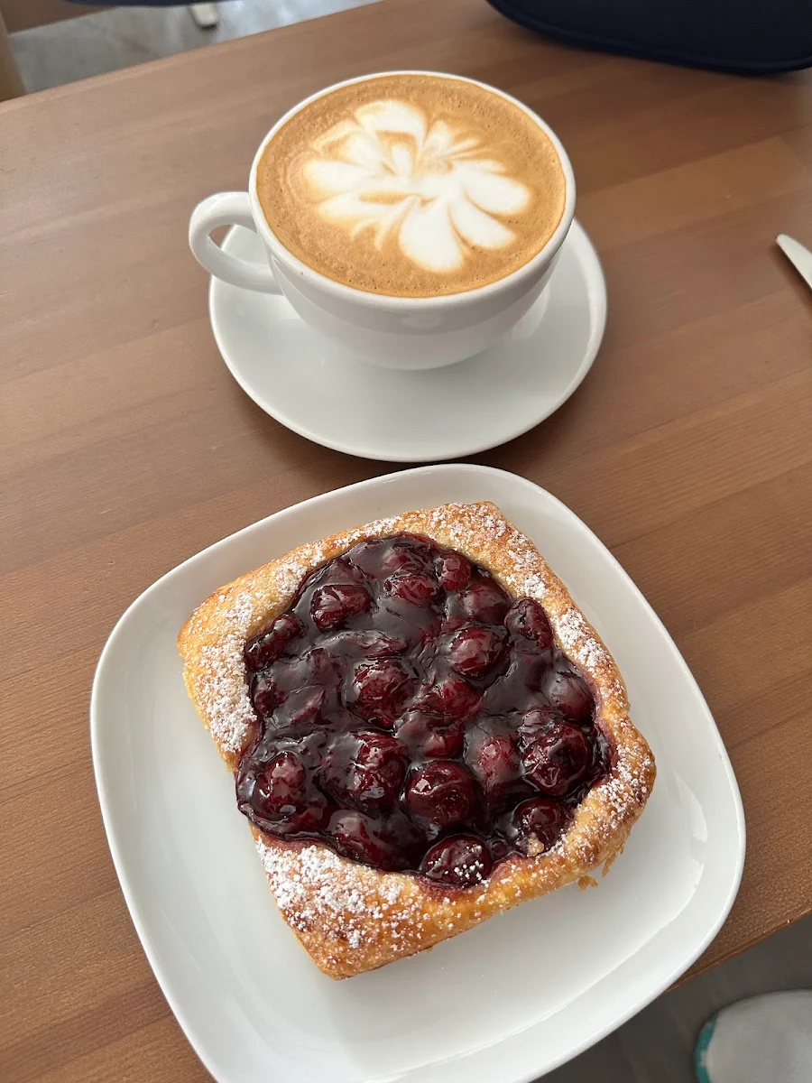 Cherry Cream Cheese Danish