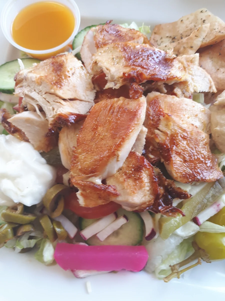 Fatoush Au Poulet Chicken Fatoush