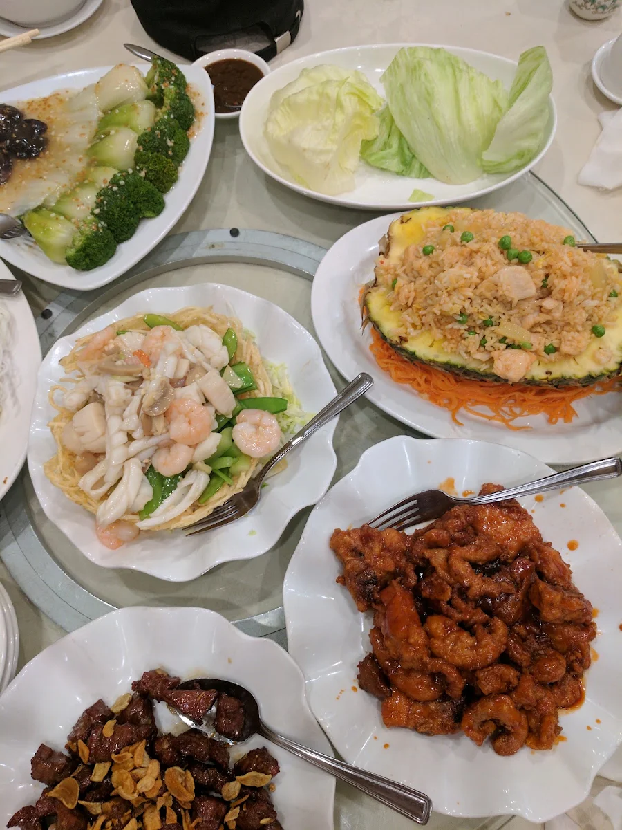 Sauteed Chicken & Beef in Phoenix Nest