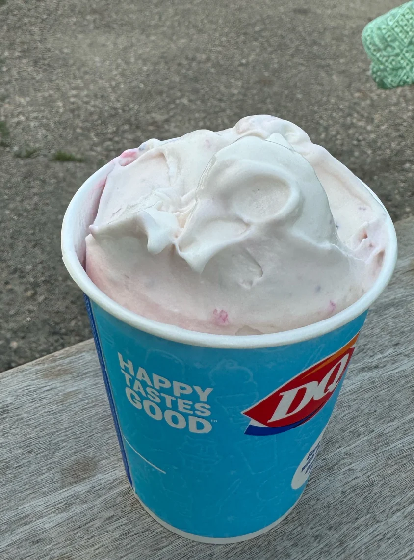 Cotton Candy Blizzard Treat