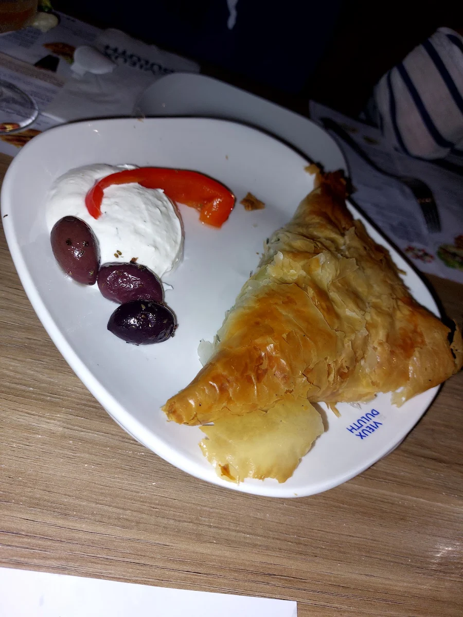 Assiette Spanakopita Spanakopita Plate