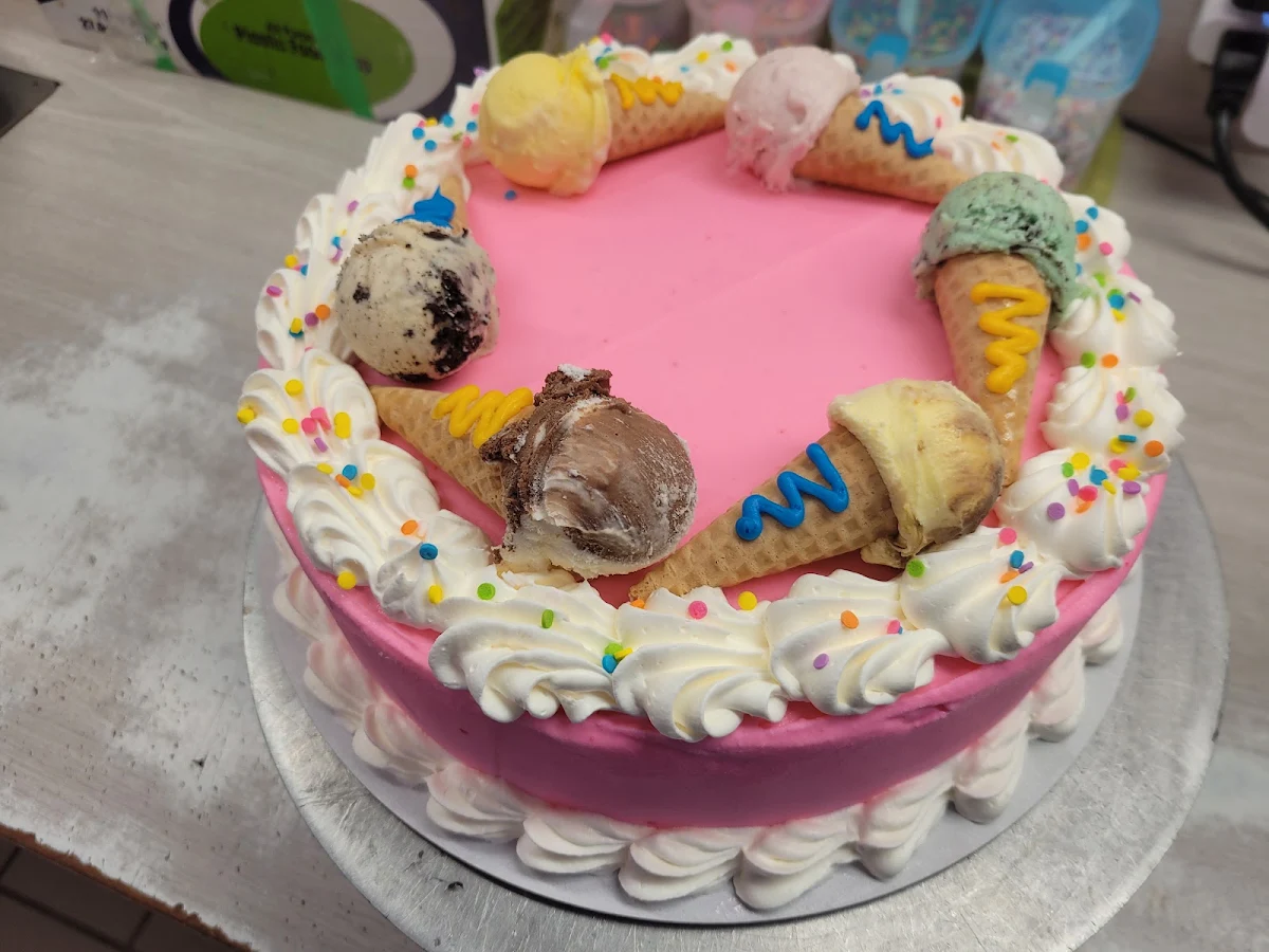 Ice Cream Cone Cake