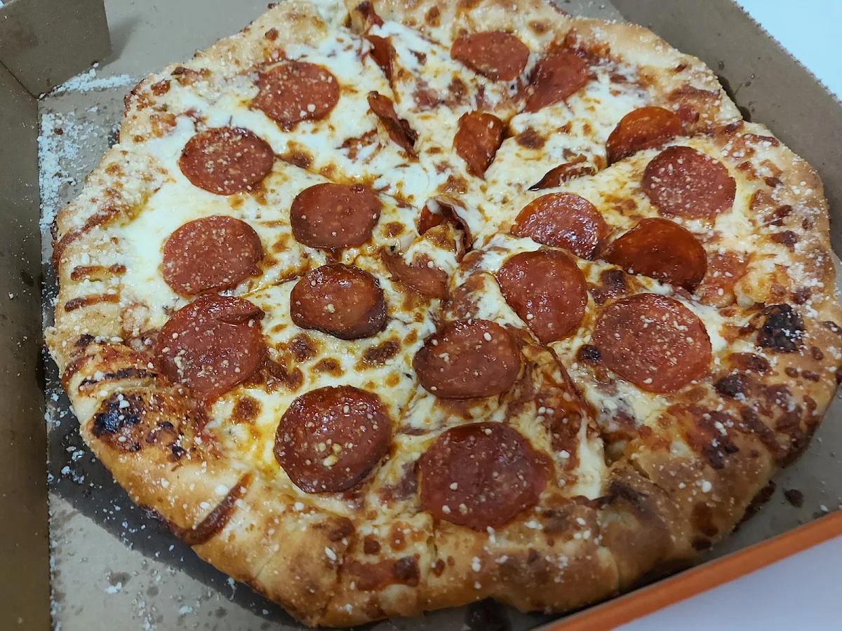 Pepperoni Stuffed Crust Pizza