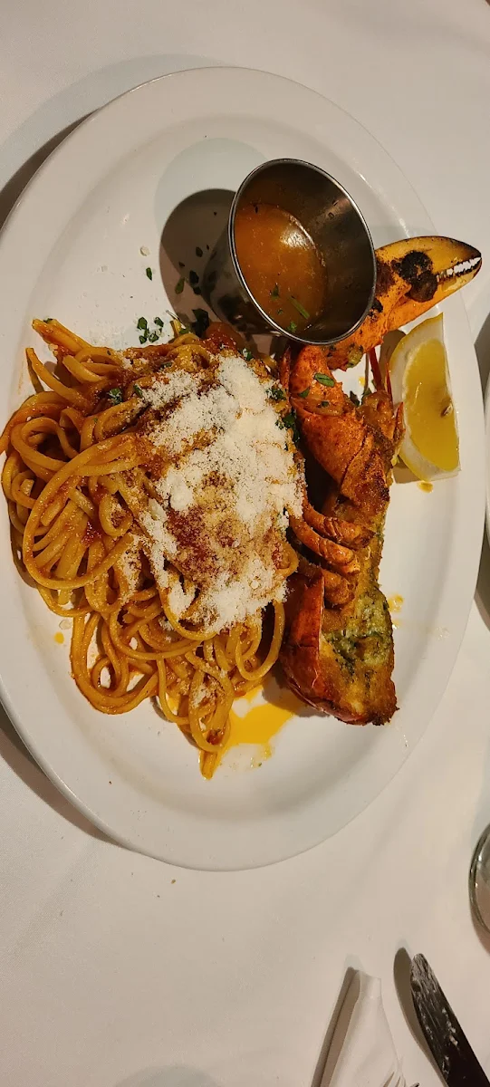 Lobster and Linguine Alle Vongole