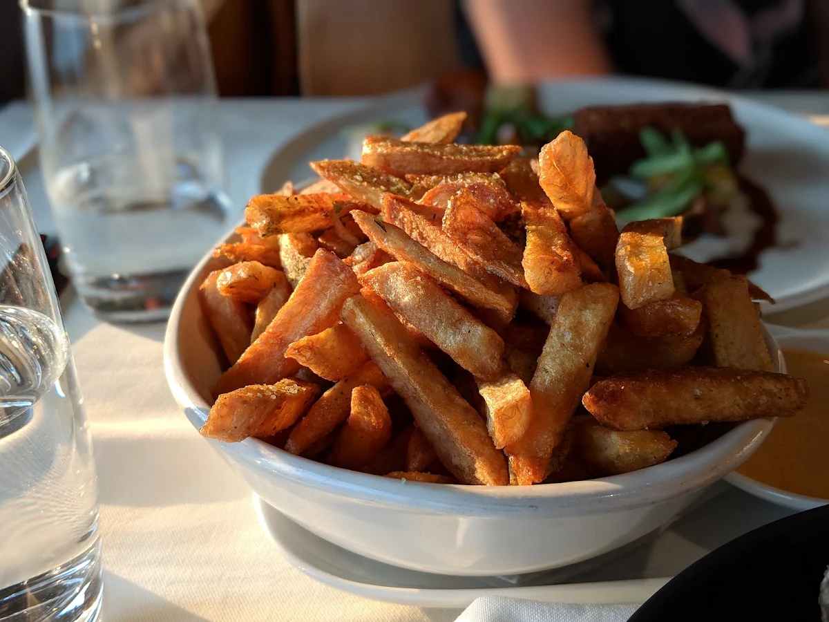 Twice Cooked Fries with Truffle Aoli