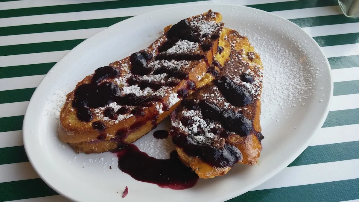 Cherry and Cream Cheese Filled French Toast