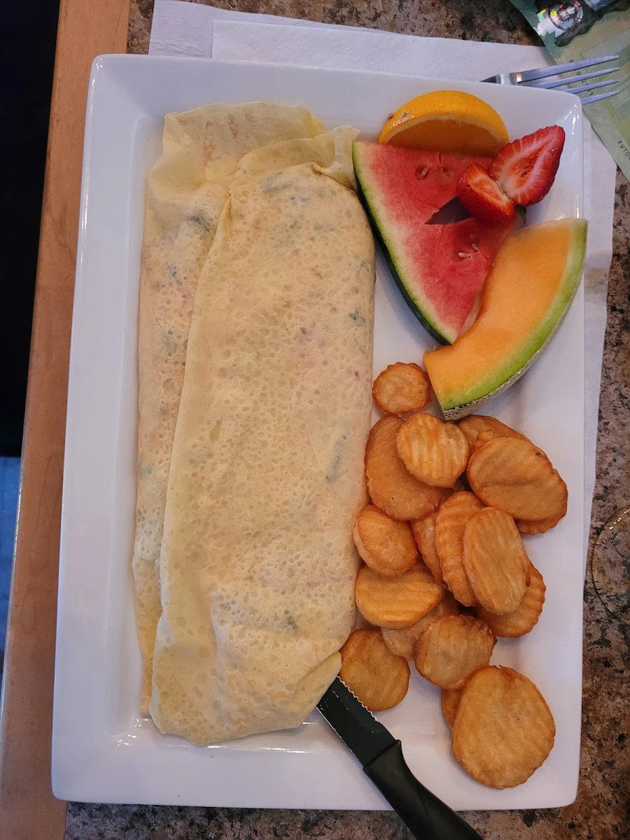 Crêpe Salée Aux Asperges