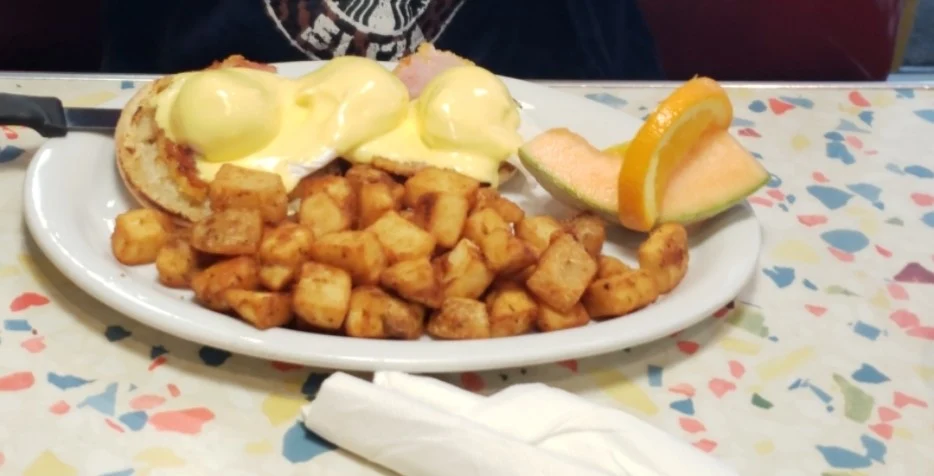 Home Fries and Slice of Toast