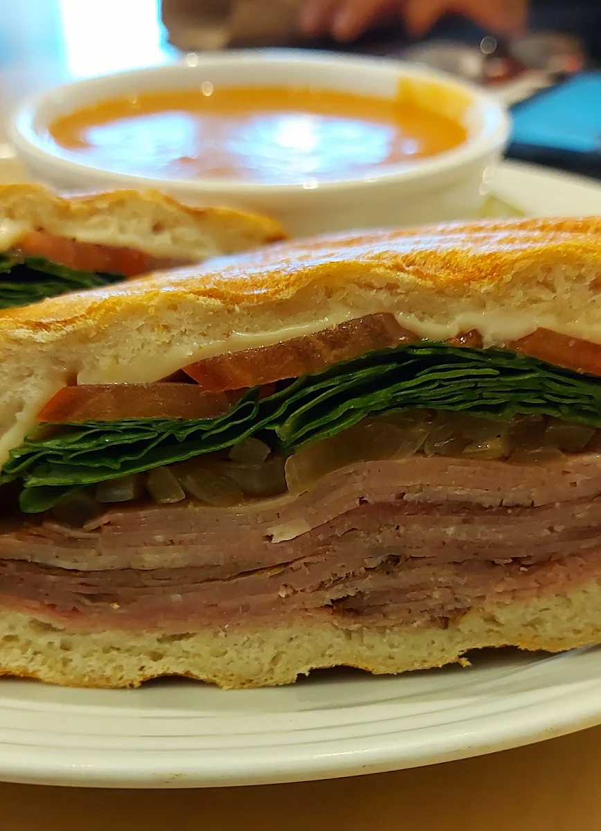 Roast Beef with Tomato Bisque Soup