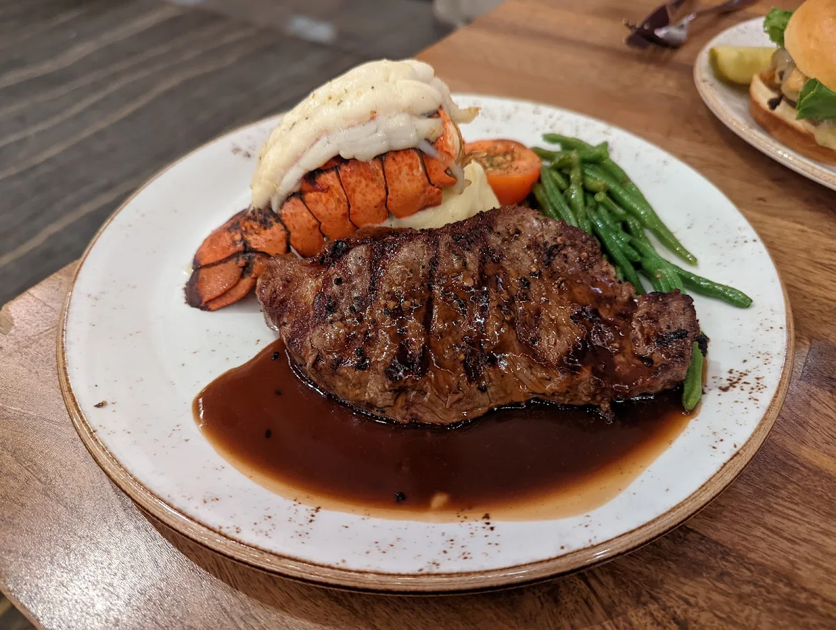 Steak and Lobster Tail
