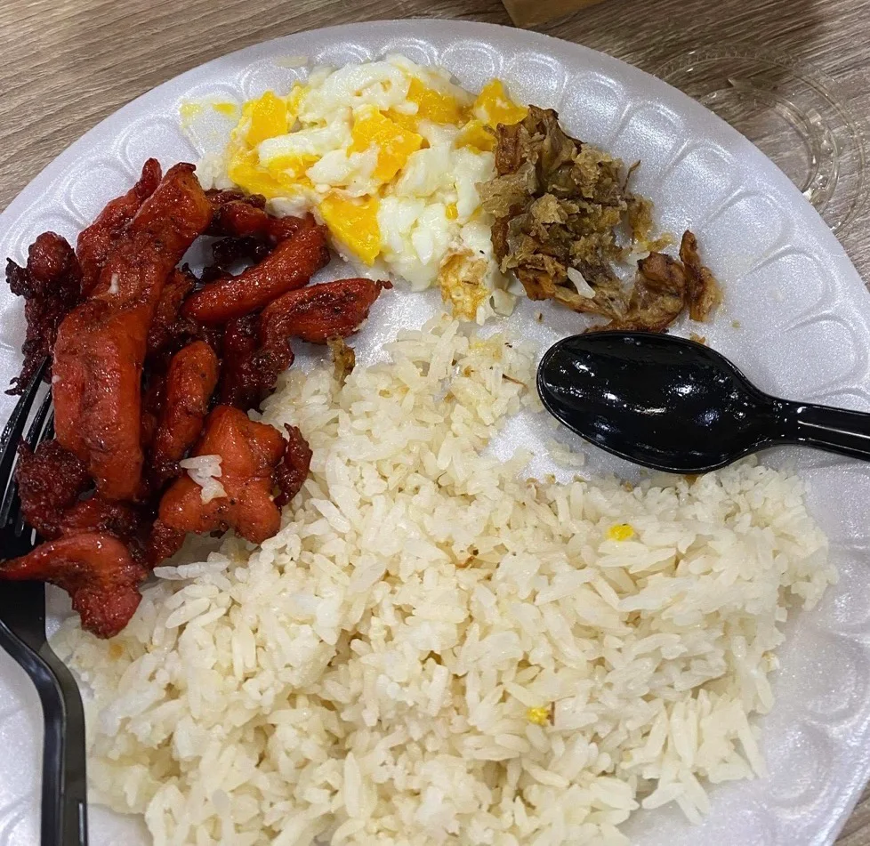 Tocino Egg and Fried Rice