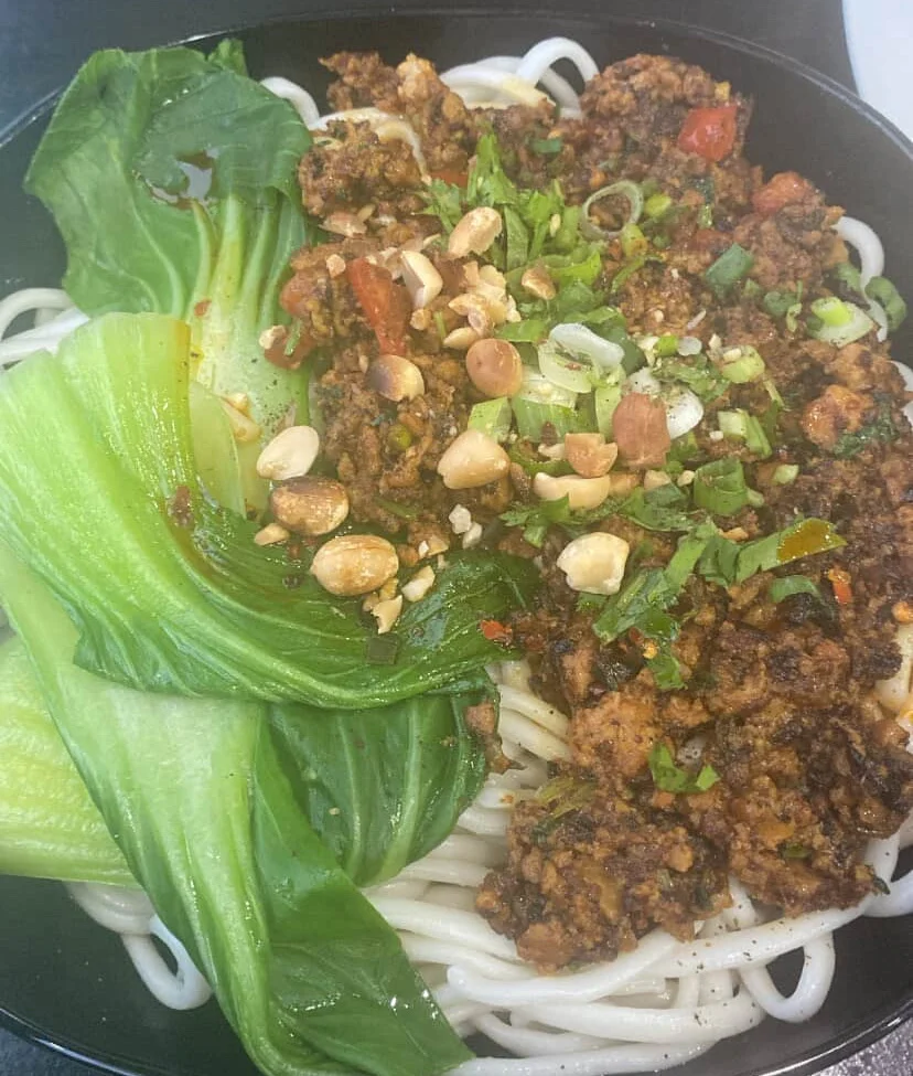 Chicken Keema Noodles Very Spicy