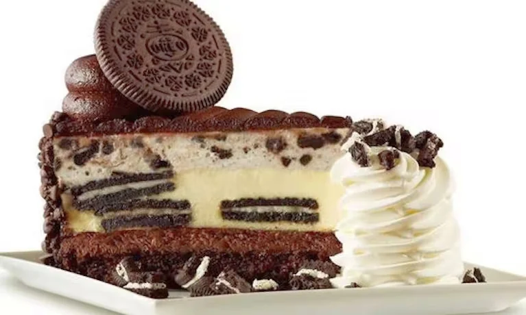 Oreo Cheese Cake Slice