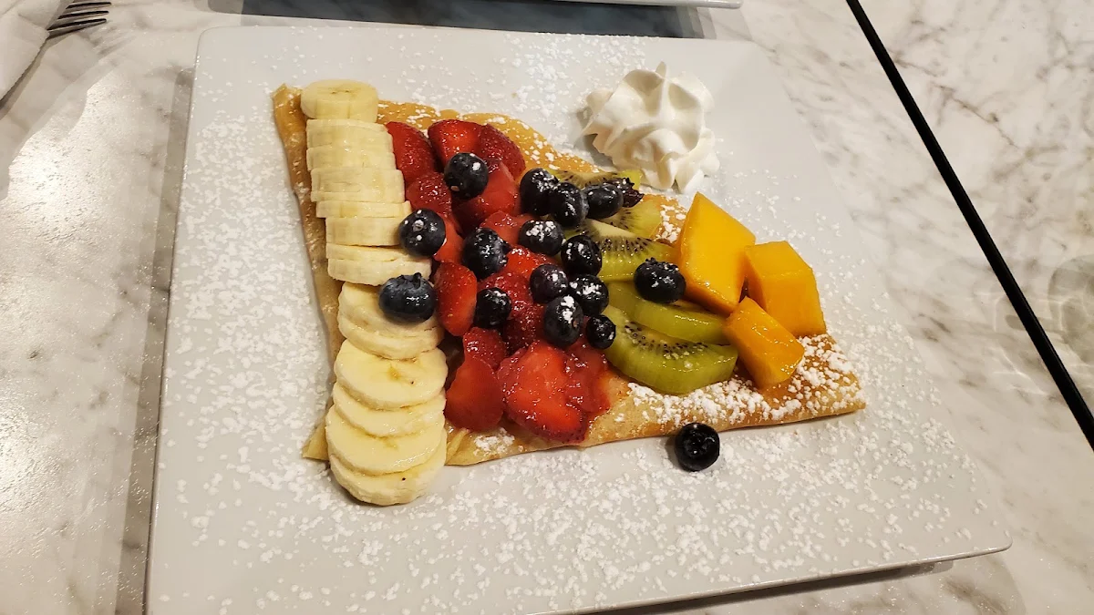 Fresh Fruit Crepe