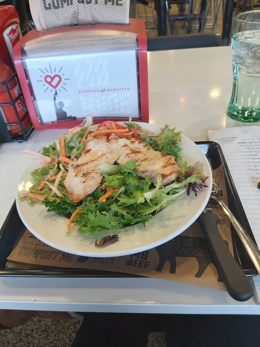 Shanglow Chicken Burger Bowl
