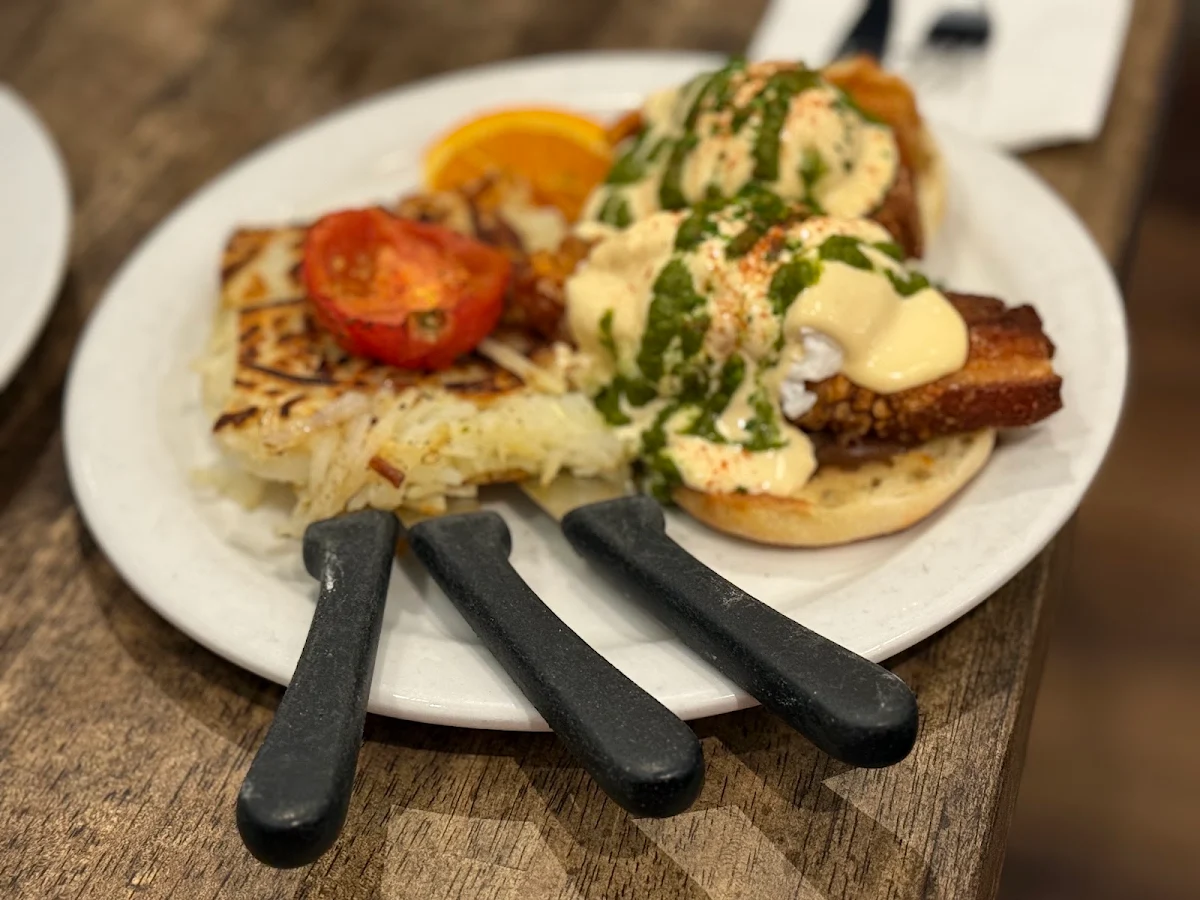 Pork Belly Benedict