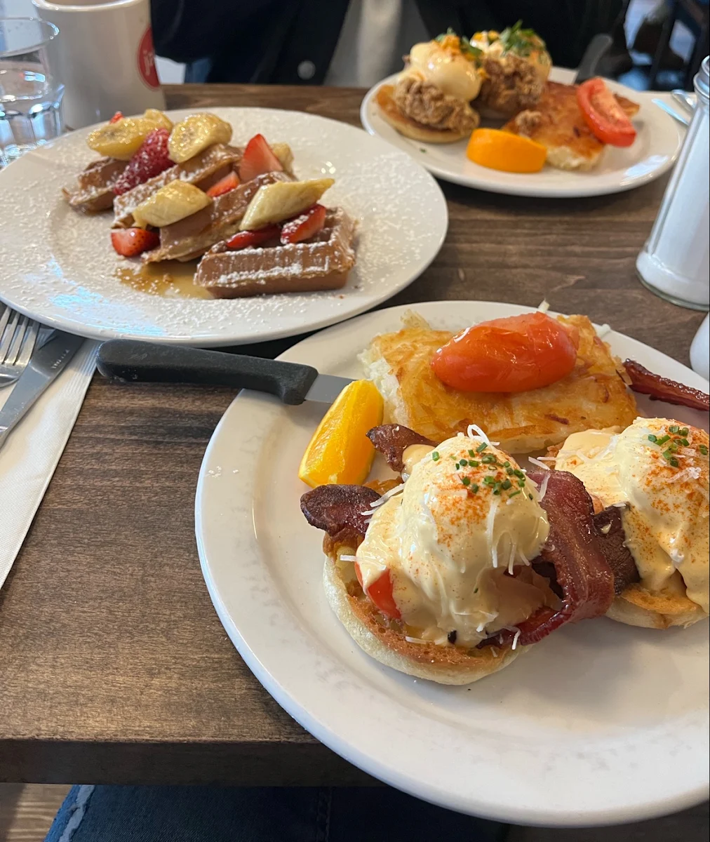 Pork Belly Eggs Benedict
