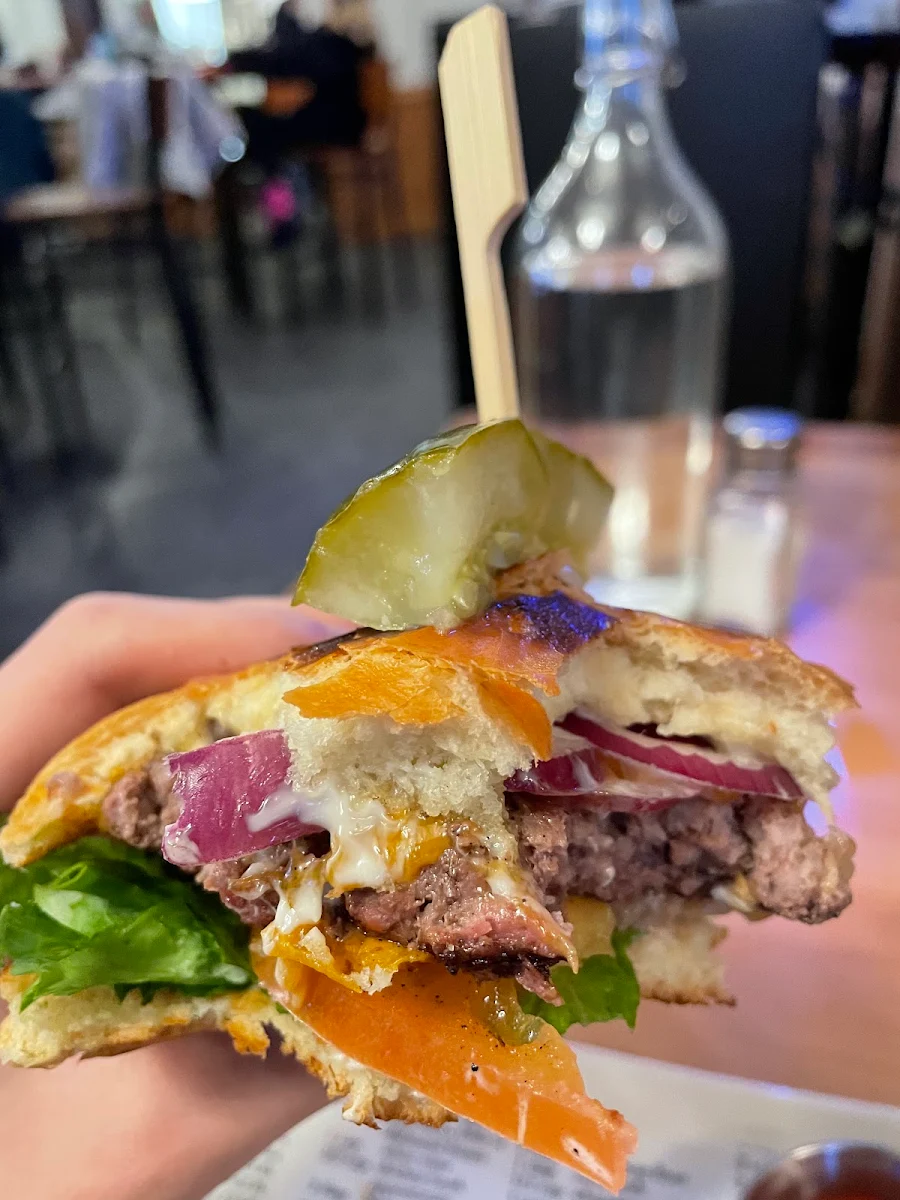 Classic Cheese Burger with Fries