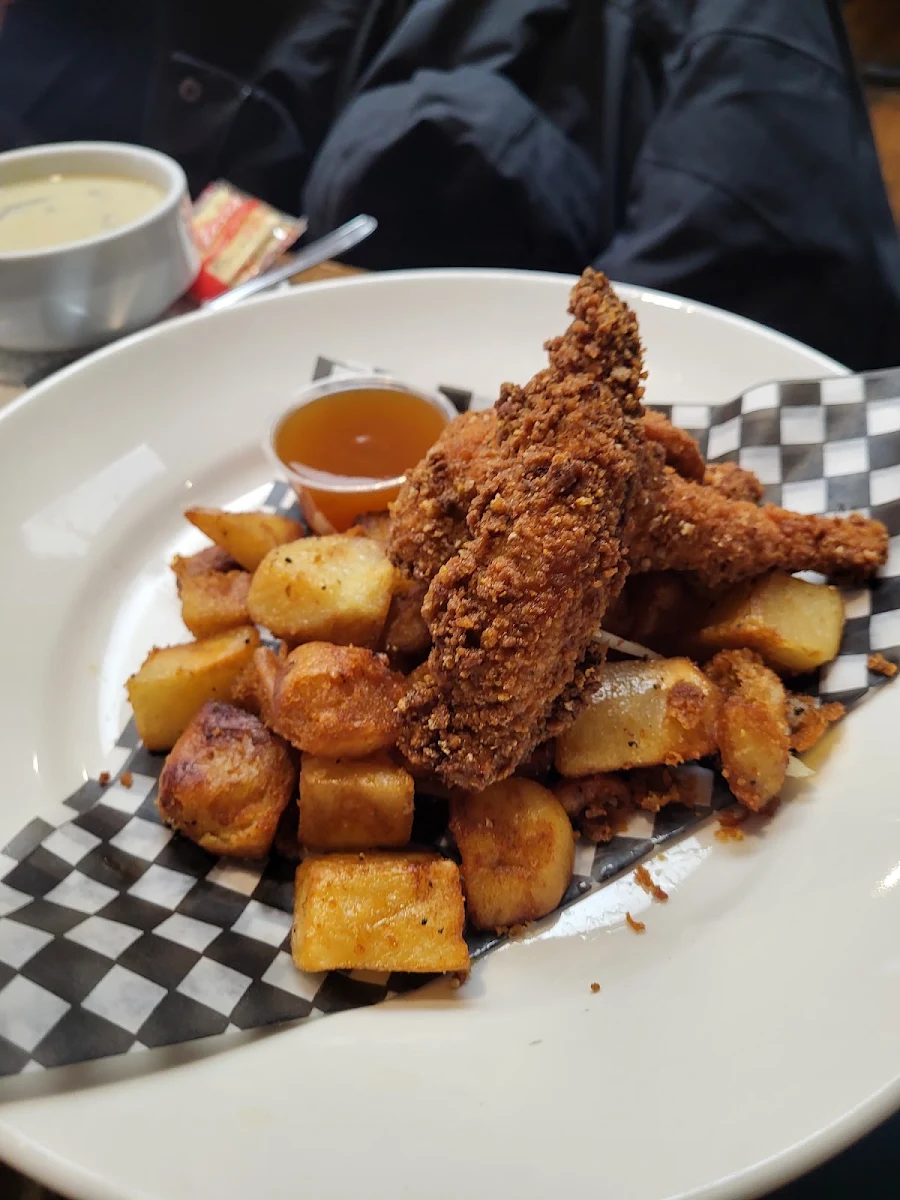 Chicken Tenders with Home Fries