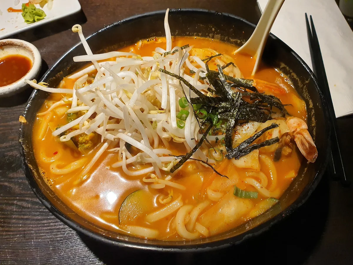Spicy Udon Noodle Soup