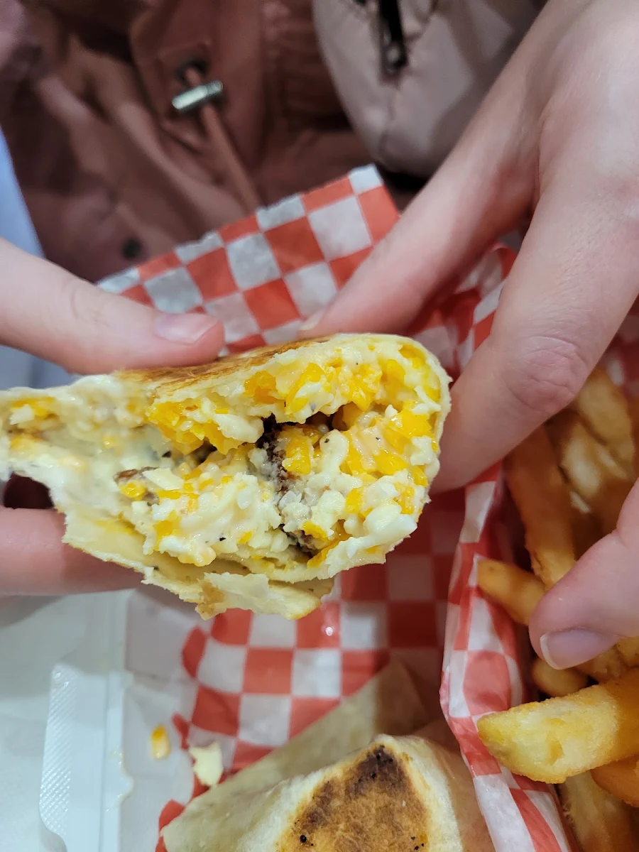 Chicken and Cheese Wrap