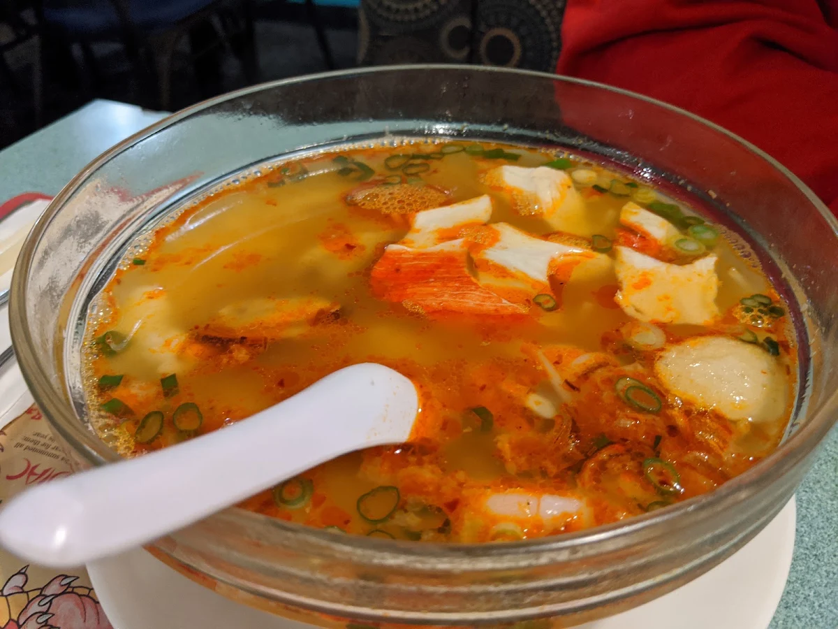 Thai Seafood Noodle Soup