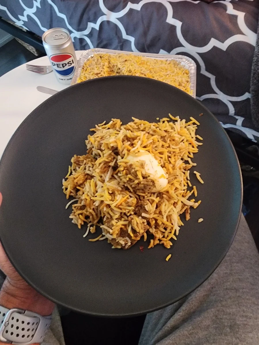 Bucket Lamb Biryani Boneless