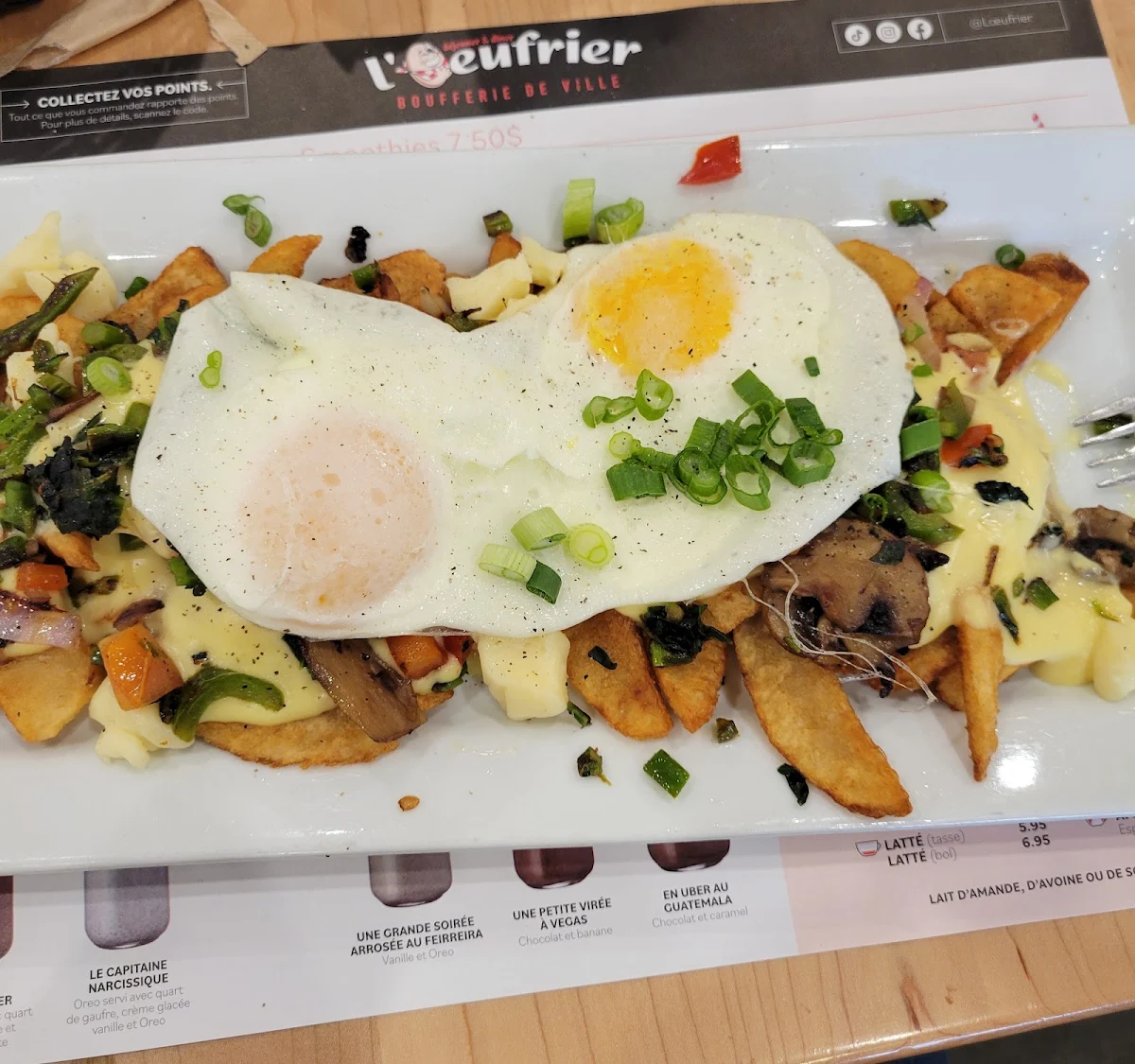 Poutine Aux Légumes